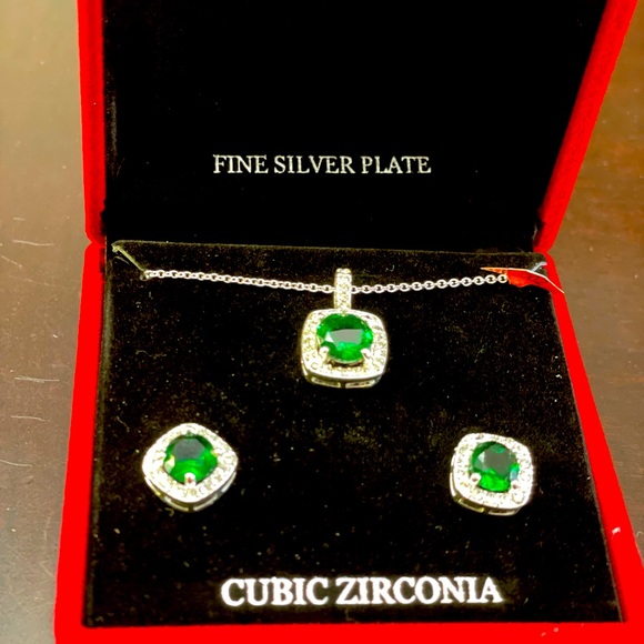 Jewelry Danecraft Fine Silver Plate Jewelry Set Poshmark